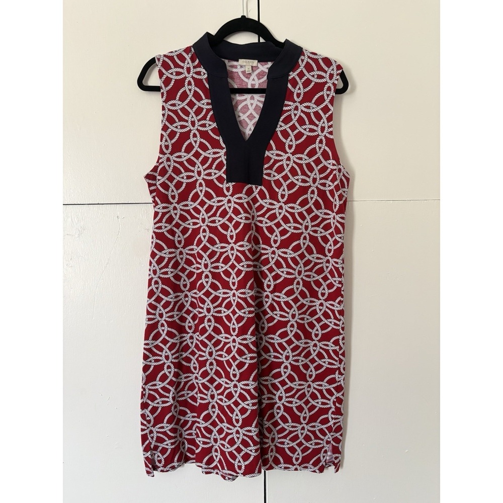 Talbots Sleeveless Nautical Rope Above Knee. Women's Medium